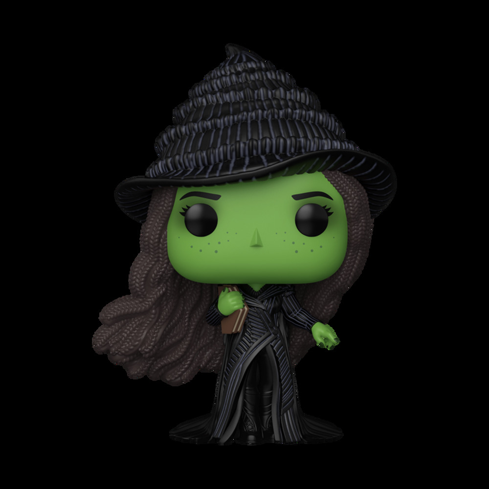 Funko Pop! Movies: Wicked – Elphaba with Grimmerie #1925 With Protector